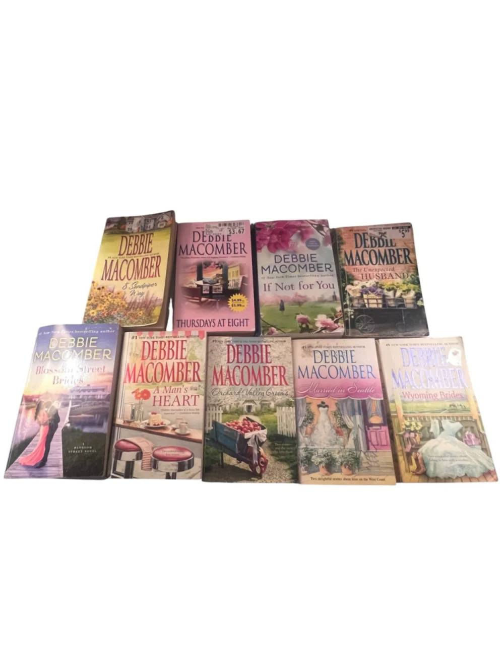 Debbie Macomber Books ~ Lot Of 14 Paperbacks Contemporary Texas, Orchard & more